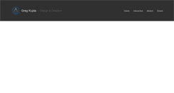 Desktop Screenshot of gregkujda.com